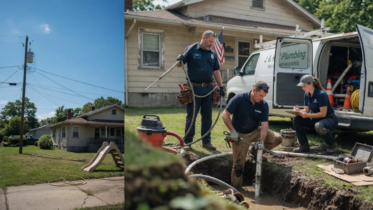 Drain Cleaning in Opolis, KS near me